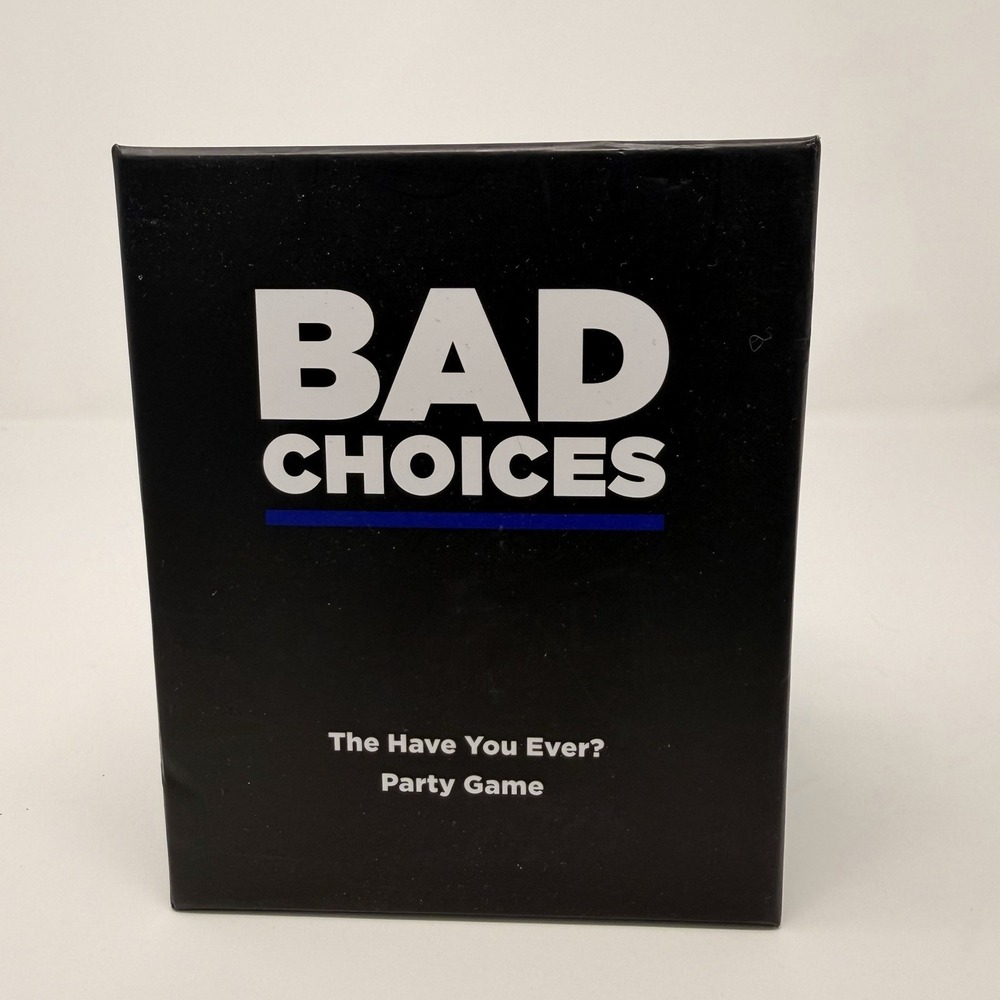 The Card Game Bad Choices The Have You Ever? Party Game Great party Card Game